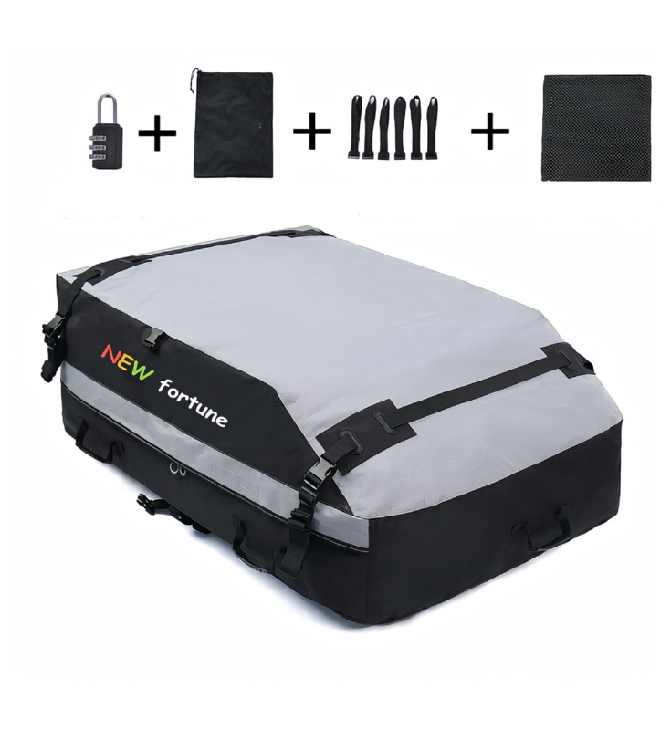 FO-22 Vanntett biltakveske 19 kubikkfots bagasjebærer for utendørsaktiviteter