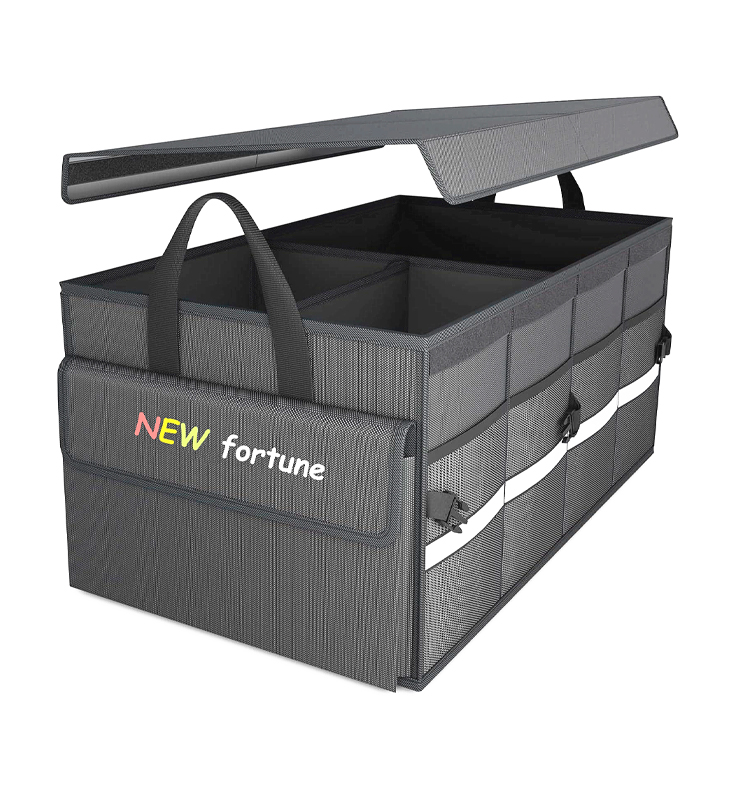H-04 Bagasjeoppbevaringspose med lokk sammenleggbar for SUV-lastebil og sedan