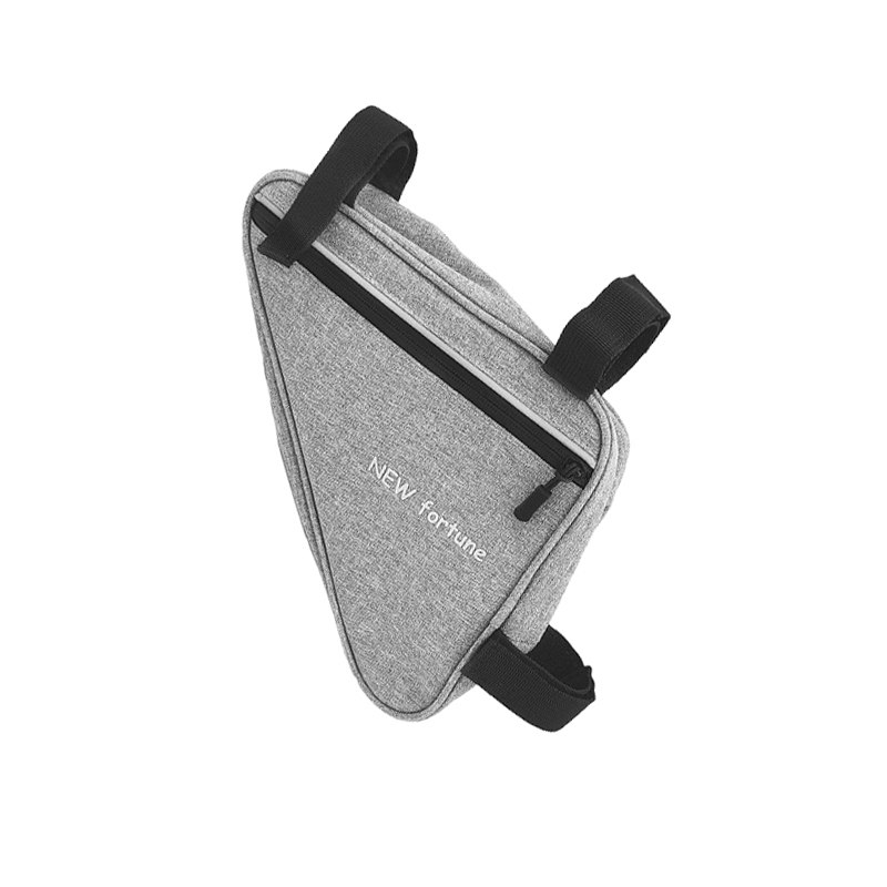 BI-02 Sykkeloppbevaringsveske med reflekterende stripe trekantveske